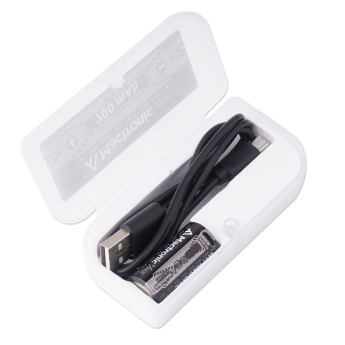 Mactronic - Nabíjecí baterie RCR123 16340 s krabičkou - 700 mAh - 3,7 V - RAC0024
