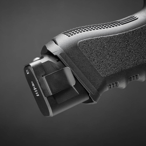 Strike Industries - EMP Extended Magazine Plate pro Glock G17 / G22 - 9 mm / .40 cal - hliník - černý - SI-EMP-AL-G17