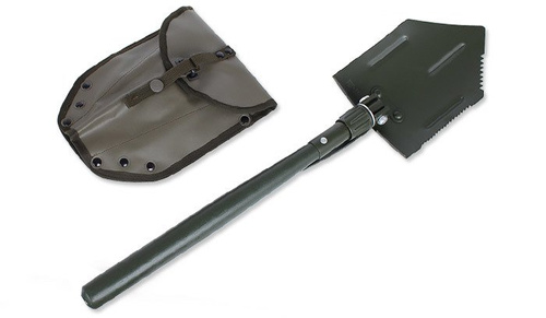 Mil-Tec - Skládací showel US Vintage - dřevěná rukojeť - 15524000