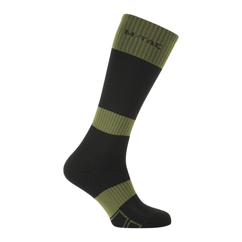 M-Tac - Zimní ponožky Ranger Trekking - Black/Olive - 30908121