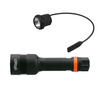 Walther - HFC1 LED taktická svítilna s baterií 3200 mAh a gelovým spínačem Remote Switch - 1000 lm - černá - 3.7145
