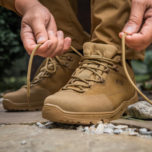 M-Tac - Patrol R Tactical Sneakers - kůže - Coyote - 30203905 