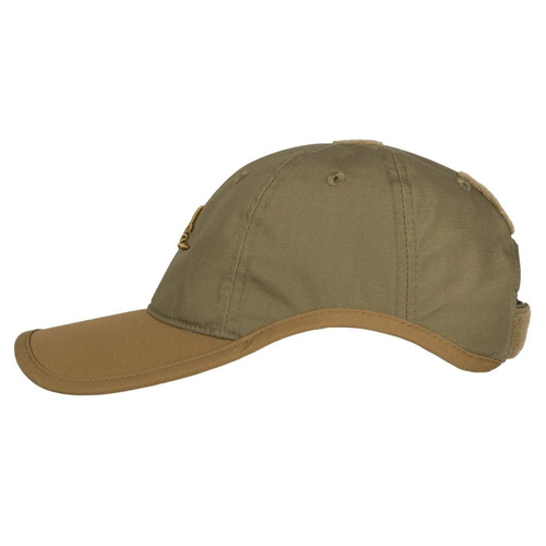 Helikon - Baseballová čepice s logem - PolyCotton Ripstop - Coyote / Olive Green - CZ-LGC-PR-1102A