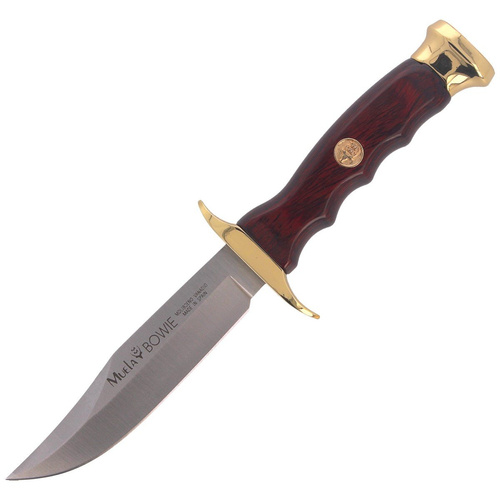 Muela - Lovecký nůž Bowie 100mm pakkawood - BW-10