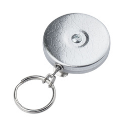 KEY-BAK - Retraktor ORIGINAL - řetízek z nerezové oceli - stříbrný - 0005-0024