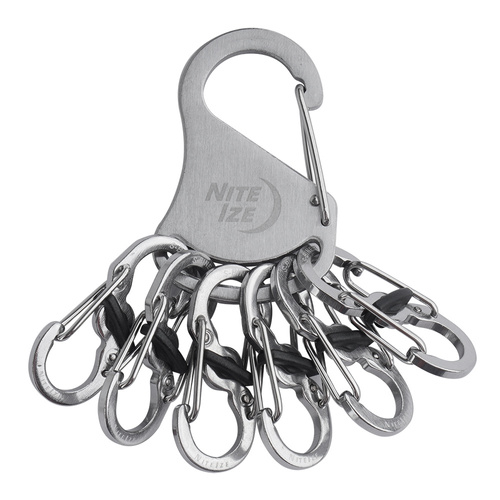 Nite Ize - S-Biner KeyRack Locker - nerez - KLK-11-R3