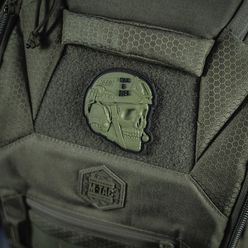 M-Tac - Válka je peklo - PVC 3D - Olive - 51328001