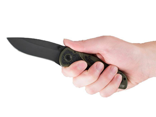 Kershaw - Taktický nůž Blur 1670OLBLK - 14C28N - Black - 1670OLBLK