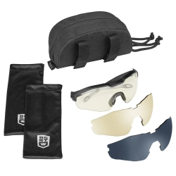 Bolle Tactical - Balistické brýle MY6 Eyeshield - Platinum - Tři zorníky - MY6EST72W