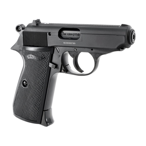 Umarex - Vzduchovka CO2 Walther PPK/S - 4,5 mm - černá - 5.8315