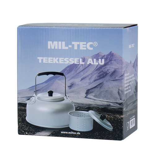 Mil-Tec - Cestovní konvice na čaj - 800ML - hliník - 14695000