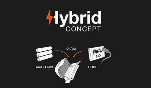 Petzl - Nabíjecí baterie Li-Ion CORE pro čelovky HYBRID - 1250 mAh - E99ACA
