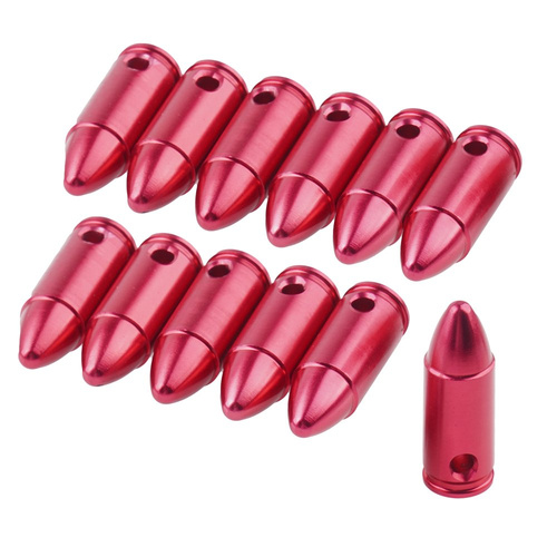 GunPany - Hliníkové uzávěry - 9x19 mm - 12 ks - SCSC-04BP