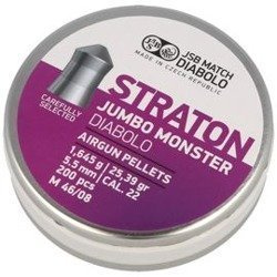 JSB - Diabolo Straton Jumbo Monster Pellets Pelety - .22 / 5.51mm - 200 ks - 546289-200