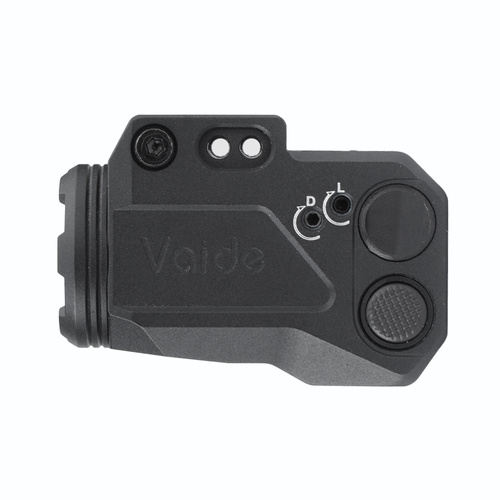 Vaide - Taktická zbraňová LED svítilna s laserem Compact Scrapper Combo - 500 lm - černá - VAPLL-G01