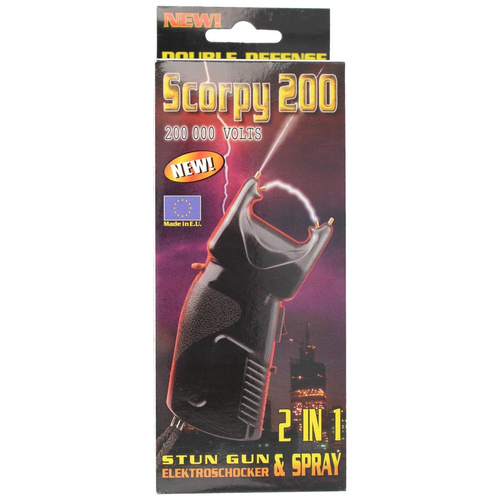 ESP - Paralyzér s pepřovým sprejem SCORPY 200 - 200 000 V