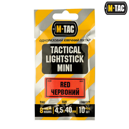 M-Tac - Chemické osvětlení Lightstick - 4,5x40 - červené - 711500425-R