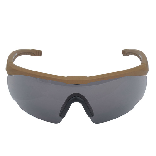 SwissEye - Balistické brýle Blackhawk se zorníkem - hnědý rám - 40422