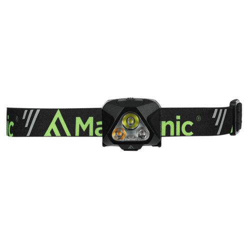 Mactronic - Čelová svítilna Illuma - 430 lm - USB-C - černá - AHL0081