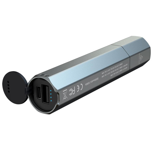 Fenix - LED svítilna E-CP s baterií 5000 mAh - 1600 lm - modrá - E-CP Blue