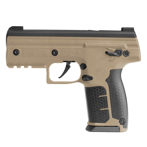 Byrna - Pistole RAM Byrna SD s gumovými a pepřovými projektily - .68 - CO₂ - Tan - SK68300-TAN