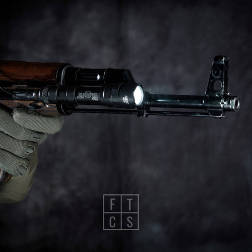 FTCS - Taktický držák svítilny pro M-LOK - černý - č.14