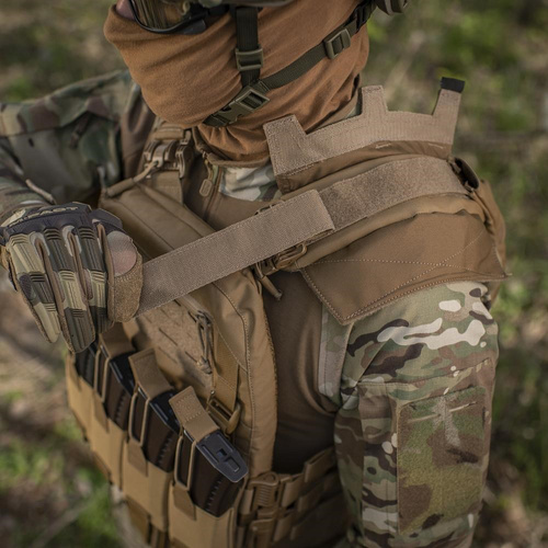 M-Tac - Taktická vesta s plátovým pouzdrem Fast XL QRS - Coyote - 51670005