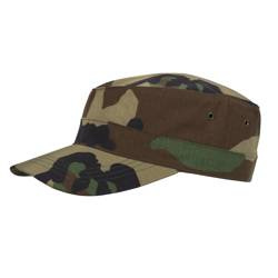 Helikon - Bojová čepice - PolyCotton Ripstop - US Woodland - CZ-COM-PR-03