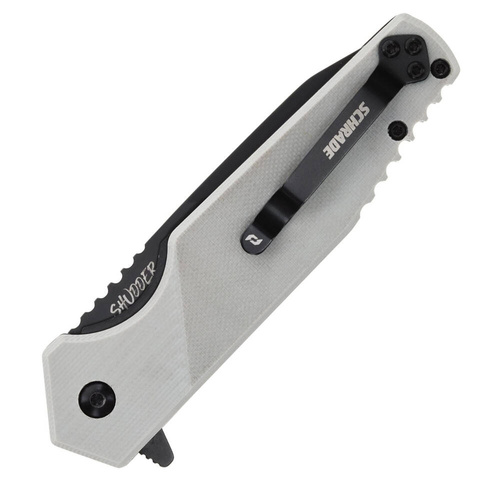 Schrade - Zavírací nůž EDC Shudder s asistovaným otevíráním - AUS-10 - Grey - 1159289