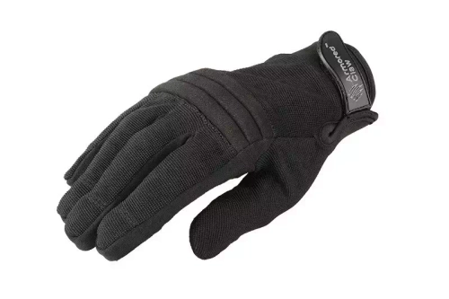 Taktické rukavice Armored Claw - Direct Safe proti propíchnutí - černé - ACL-33-010805