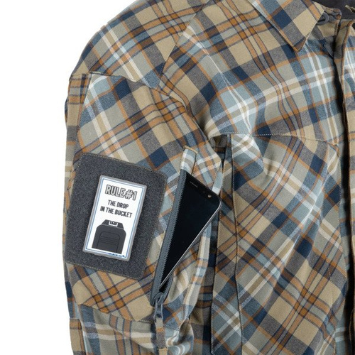 Helikon - Flanelová košile MBDU® - Rubínová kostkovaná - KO-MBD-PO-P1