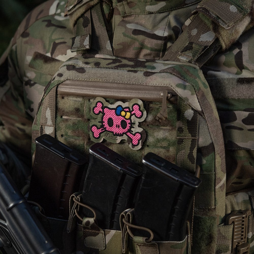 M-Tac - Kitty Pink Patch - výšivka - žlutá a modrá mašle - MultiCam - 51393008