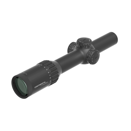 Vector Optics - LPVO Scope Continental 1-10x24i ED Fiber - SFP - G4 Fiber - Černá - SCOC-47
