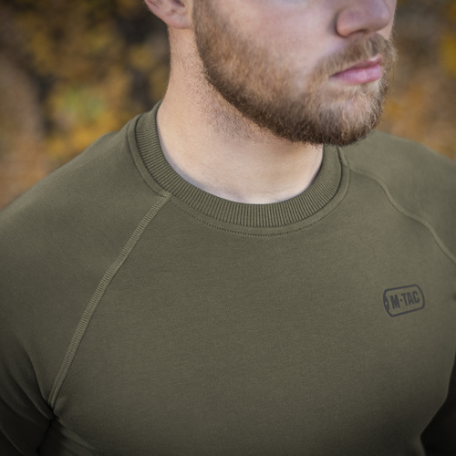 M-Tac - Raglánová mikina Athlete - bavlna - Dark Olive - 20455048