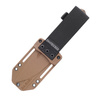 Ka-Bar - Nůž pro přežití Becker Nessmuk - 1095 Cro-Van - Desert Tan - BK19