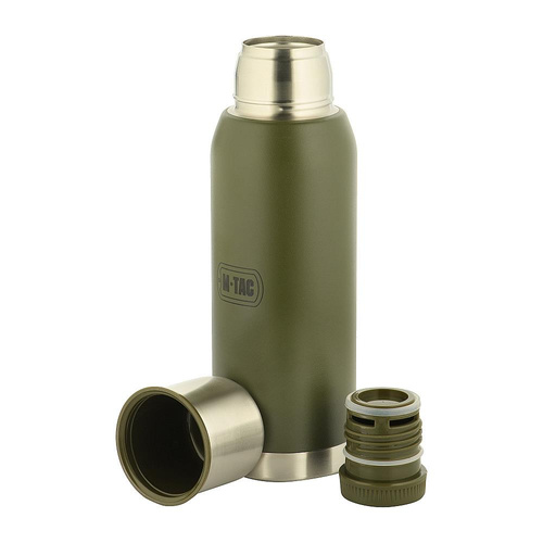 M-Tac - Termoska z nerezové oceli - objem 1000 ml - olivová - UN-Y01-1000A