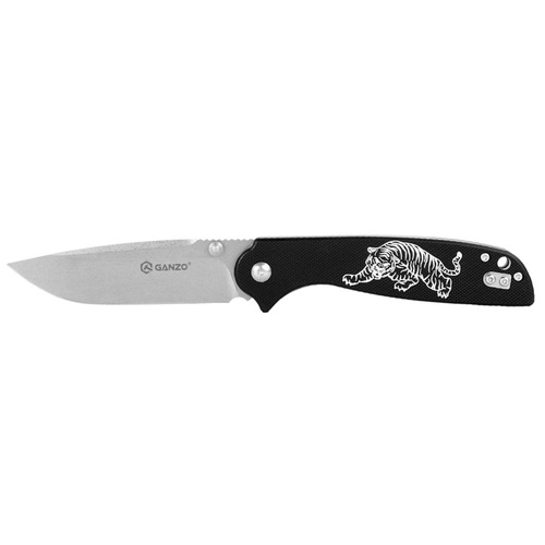 Ganzo - Zavírací nůž EDC - G10 - Liner Lock - Tiger Motif - G6803-TG