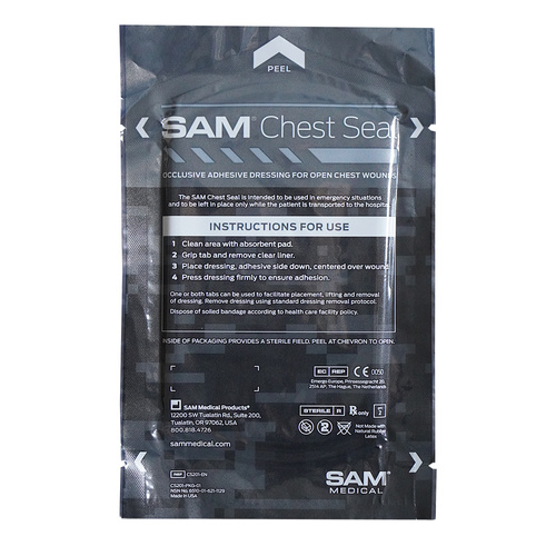 SAM Medical - Hrudní těsnění SAM® - 2 ks - CS201-EN