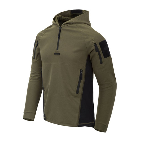 Helikon - Mikina Range Hoodie® - olivově zelená / černá - BL-BRH-TC-0201A