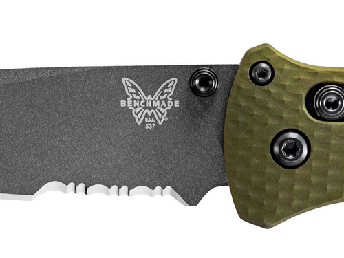 Benchmade - Zavírací nůž Bailout - CPM-M4 - zelený - 537SGY-1