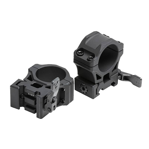 Leapers - Dvoudílný držák AccuSync 1"/22 - 25,4 mm - střední - černý - AQR115