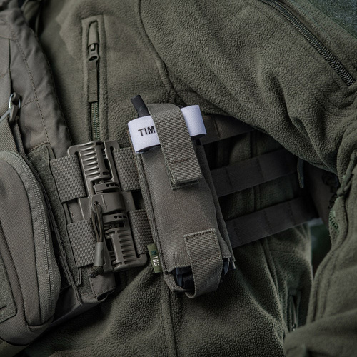 M-Tac - Taktická kapsa na škrtidlo s panelem Molle Gen. III - zelená Ranger - 10137323
