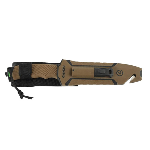 Ganzo - Nůž pro přežití Firebird s plechovkou - Full Tang - G8012V2-DY