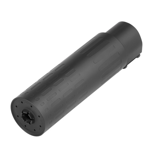 Gomander - Tlumič Tactinox 7,62 QD Lock M26x1,5 + 7,62 Helix S M14x1 LH Muzzle Brake - Cal. 7,62 - černá
