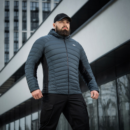 M-Tac - Puffer Jacket Jarl - Nylon - Primaloft - Dark Navy Blue - 20544006