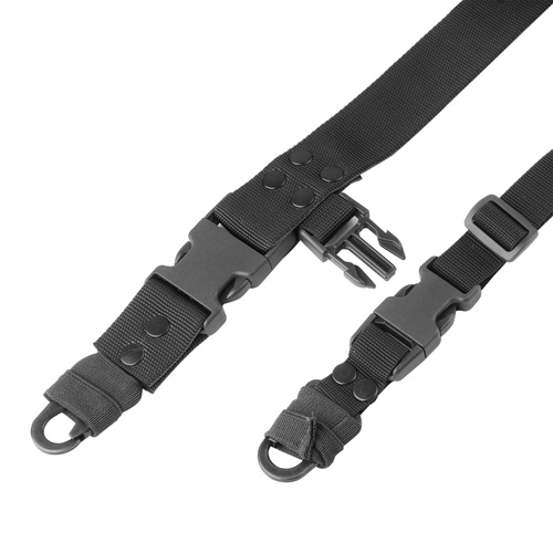 WBP Rogów - Taktické dvoubodové zavěšení zbraně Delta - MASH Hook - Černá- WBPTEX004-BLK