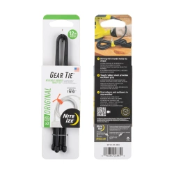 Nite Ize - Gear Tie 12" Original Twist Tie - Dvoubalení - Černá - GT12-01-2R3