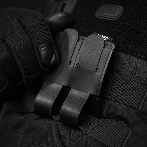 M-Tac - Molle panel na nášivky - 80 mm x 85 mm - černý - 10123002