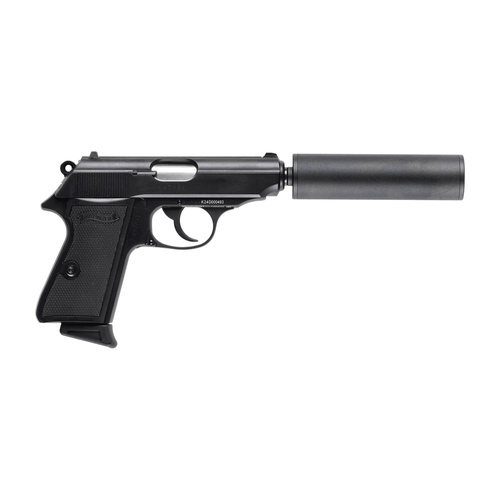Umarex - ASG replika pistole Walther PPK/S SD - zelený plyn - černá - 2.6558