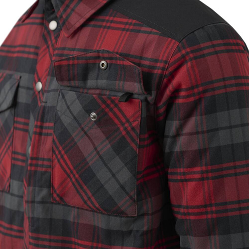 Helikon - Košile Winter Warden - kostkovaná lesní modř - KO-WWS-PB-PK